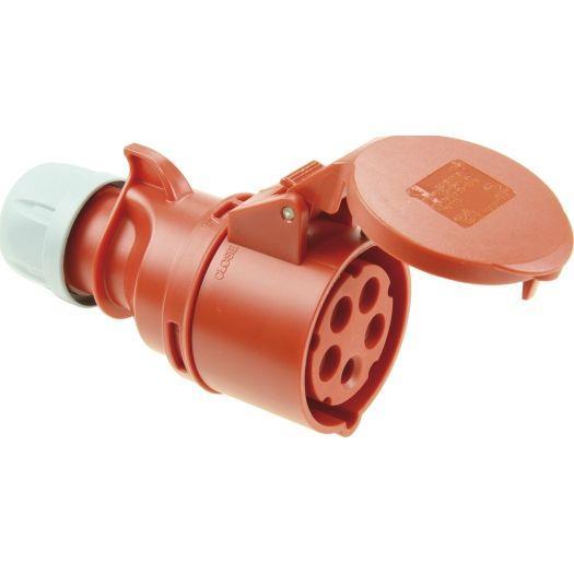 CEE-Kupplung IP 44, 5-polig, 400 V, 6 h 16 A SiRoX