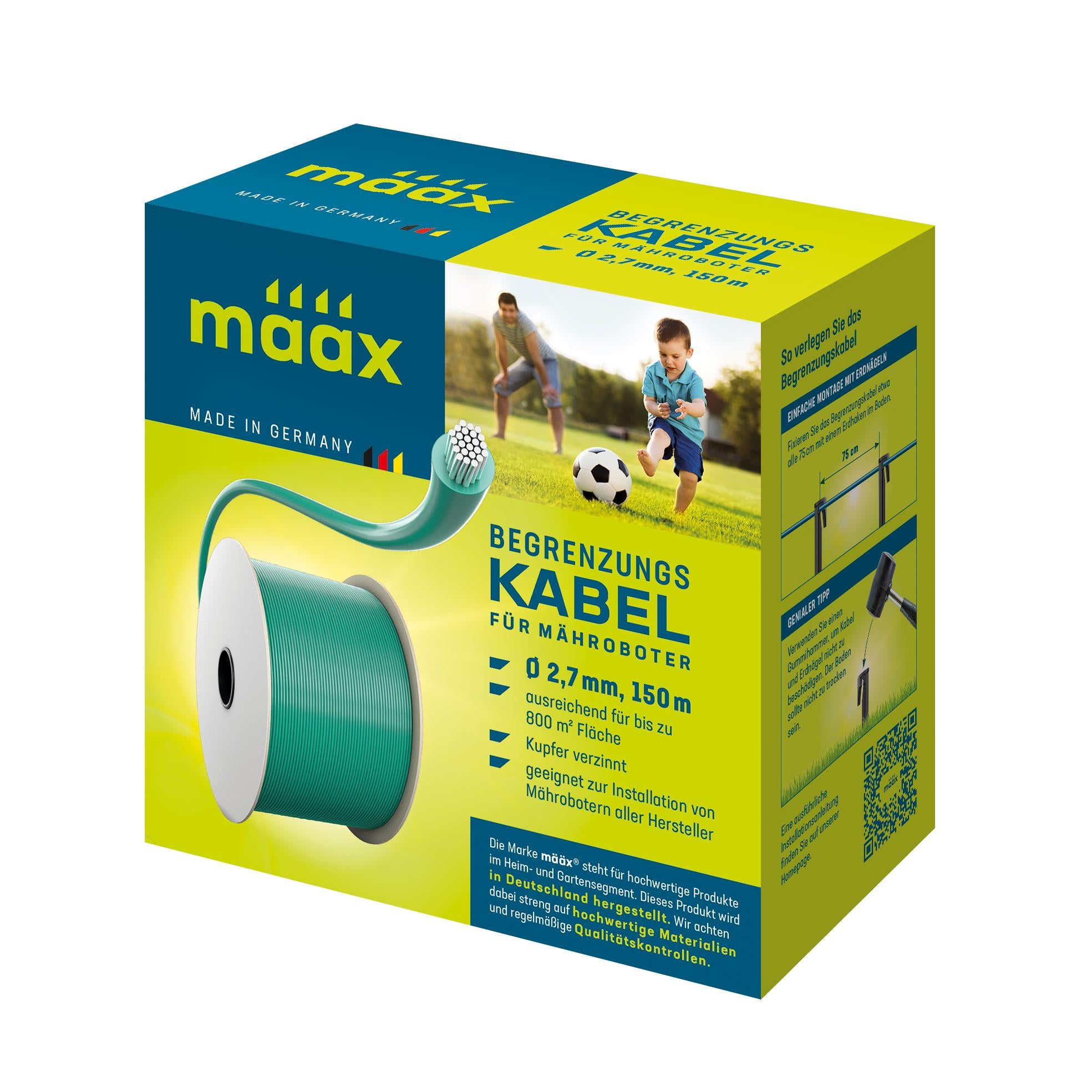 Begrenzungskabel Mähroboter 2,7 mm