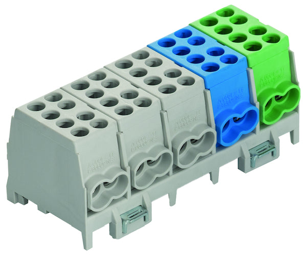 Hauptleitungs-Abzweigklemmen 25 mm² 5-polig
