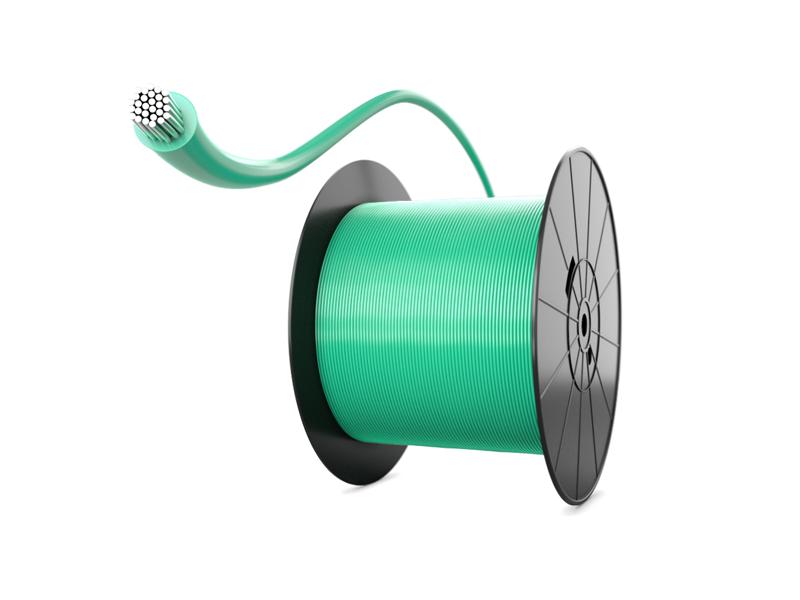 Begrenzungskabel Mähroboter 500 m 3,4 mm grün