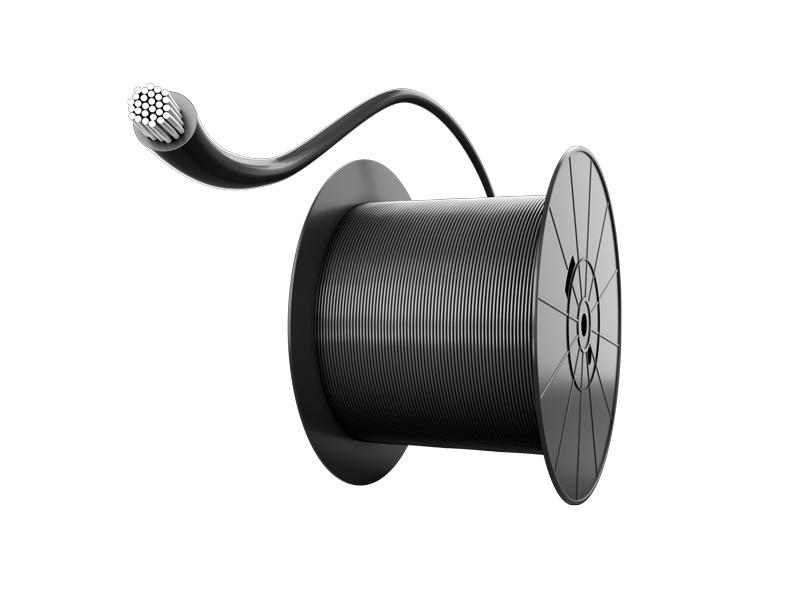 Begrenzungskabel Mähroboter 500 m 3,4 mm schwarz