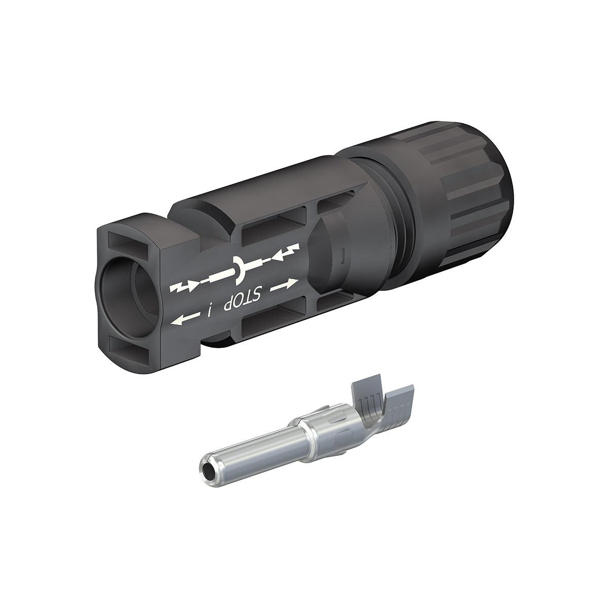 Stecker Solaranlage MC4 Evo2 für Querschnitt 4 bis 6 mm²